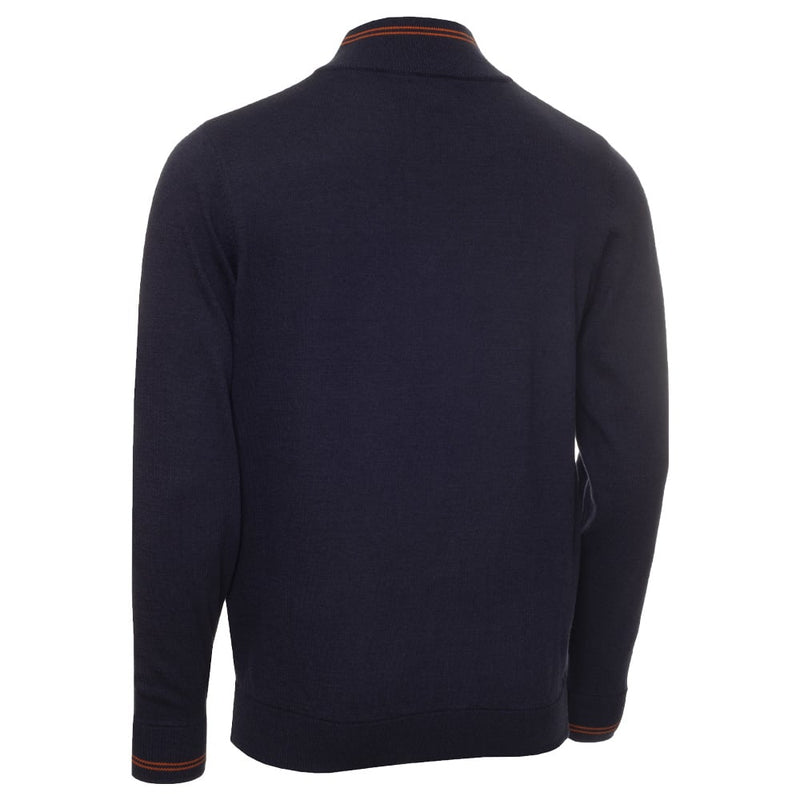 Calvin Klein Monaco Sweater - Denim Marl/Orange