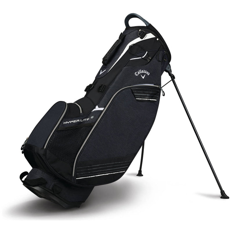 Callaway Hyper-Lite 3 Golf Stand Bag 2018 - Black/Titanium/White