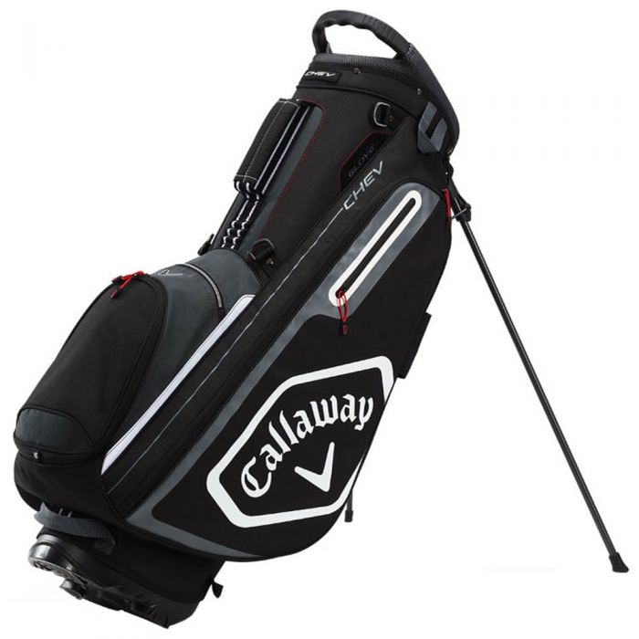 Callaway Chev Stand Bag - Black/Titanium/White