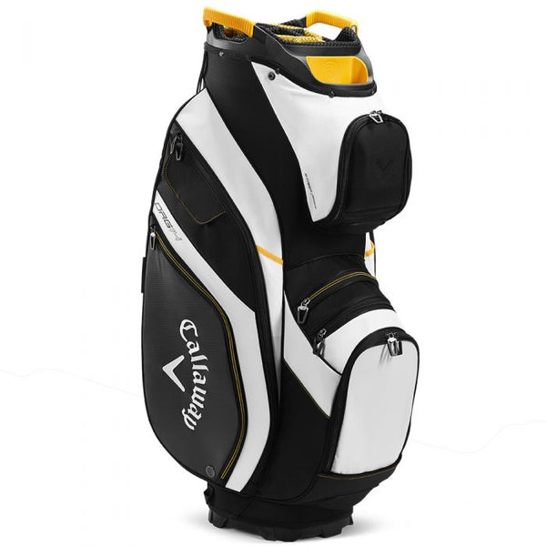 Callaway MAVRIK Chev Org 14 Cart Bag - Black/White/Orange