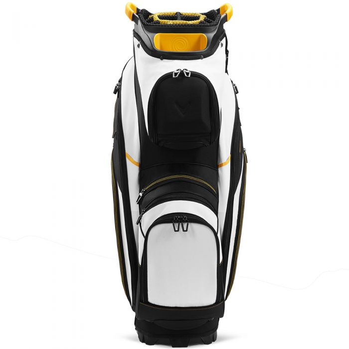 Callaway MAVRIK Chev Org 14 Cart Bag - Black/White/Orange