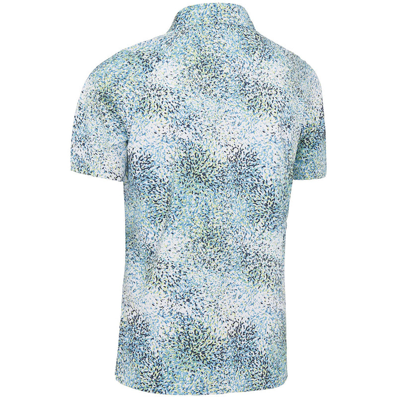 Callaway Abstract Artisan Print Polo Shirt - Bright White