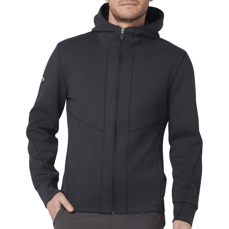 Callaway Aquapel Thermal Hoodie - Black Heather