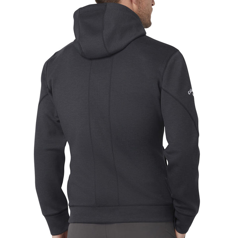 Callaway Aquapel Thermal Hoodie - Black Heather