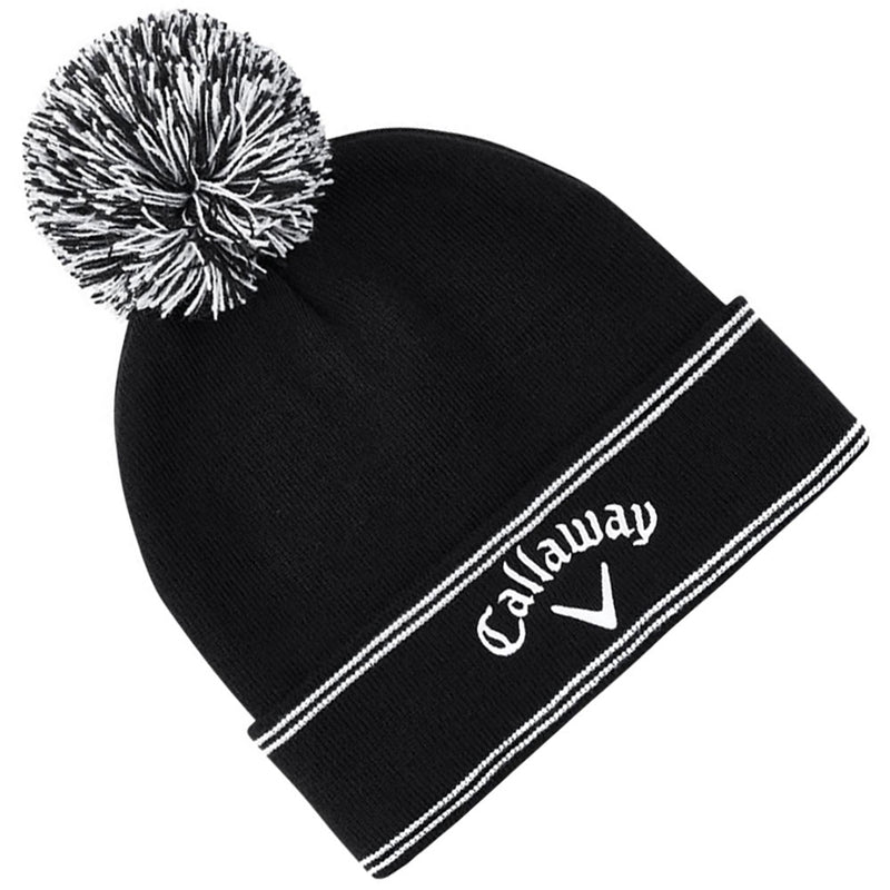 Callaway Classic Beanie Hat - Black/White