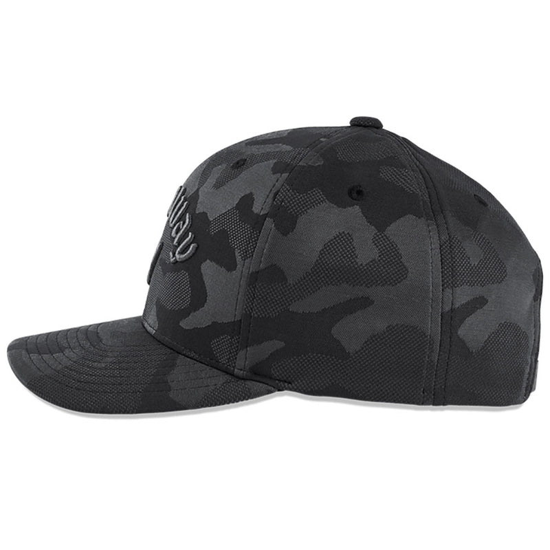 Callaway Adjustable Camo Snapback Cap - Charcoal