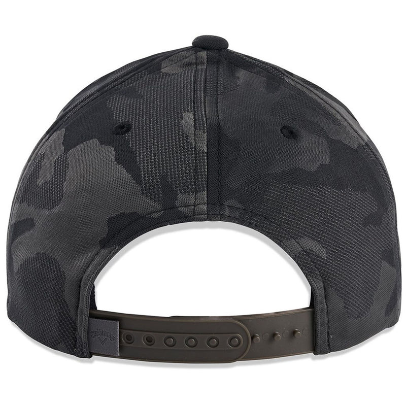 Callaway Adjustable Camo Snapback Cap - Charcoal