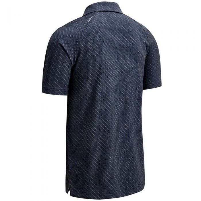 Callaway All Over Chev Print Polo - Caviar