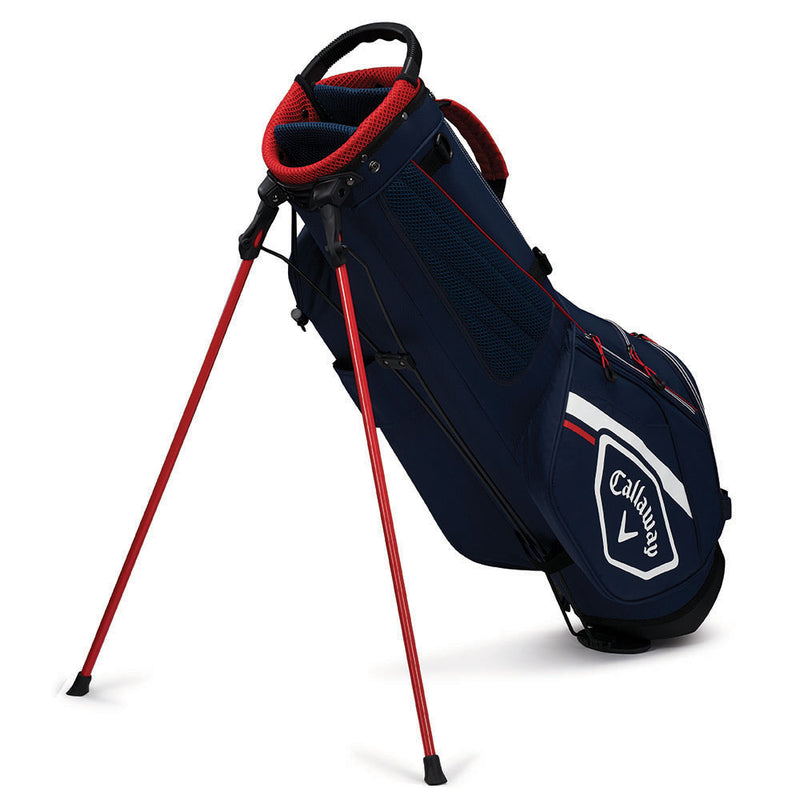 Callaway Chev C Stand Bag - Navy/Red