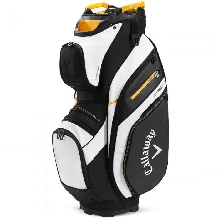 Callaway MAVRIK Chev Org 14 Cart Bag - Black/White/Orange