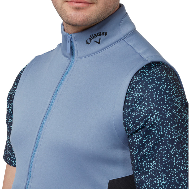 Callaway Chev Textured Gilet - Infinity