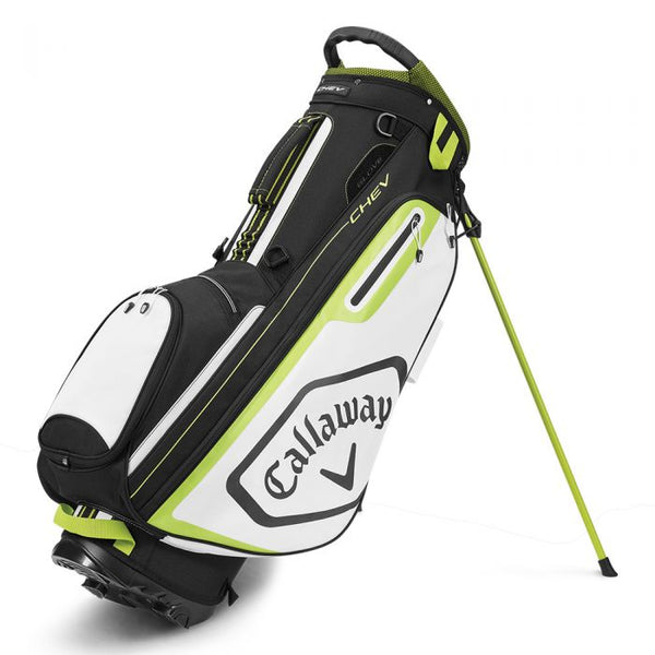 Callaway Chev Stand Bag - Black/Yellow