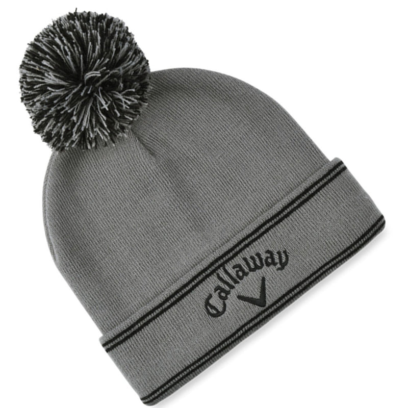 Callaway Classic Beanie Hat - Charcoal/Black