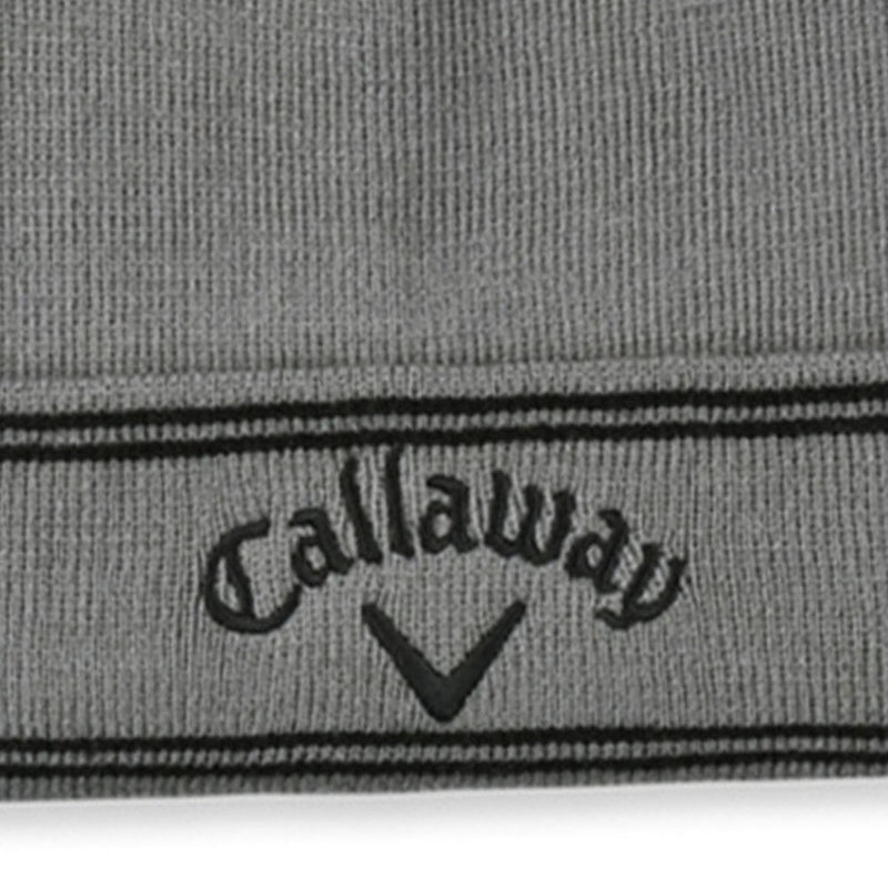 Callaway Classic Beanie Hat - Charcoal/Black