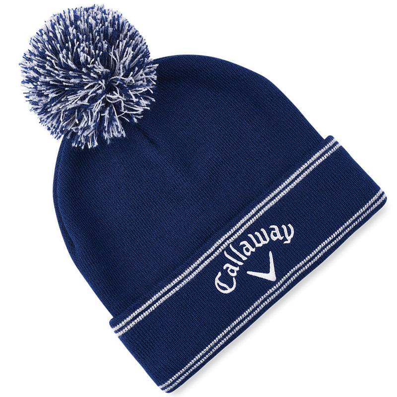 Callaway Classic Beanie Hat - Navy/Silver