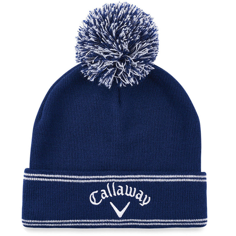 Callaway Classic Beanie Hat - Navy/Silver