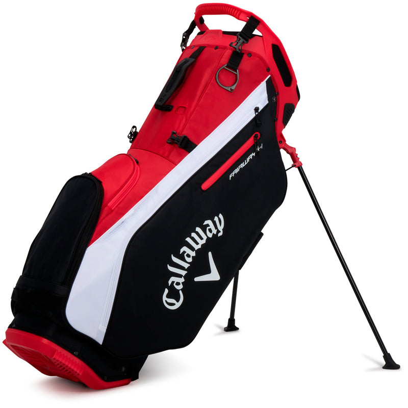 Callaway Fairway 14 Stand Bag - Fire/Black/White