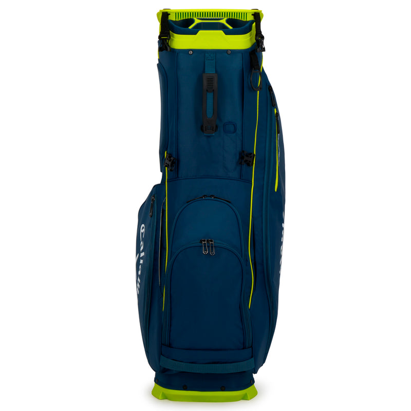 Callaway Fairway 14 Stand Bag - Navy/Florescent Yellow