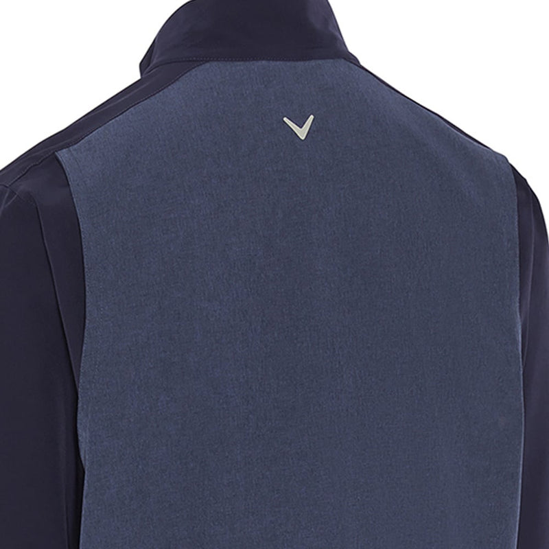 Callaway Full Zip Wind Jacket - Peacoat/Heather