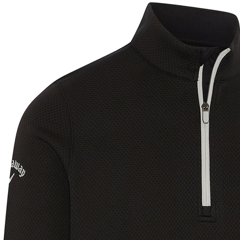 Callaway Hex 1/4 Zip Pullover - Caviar