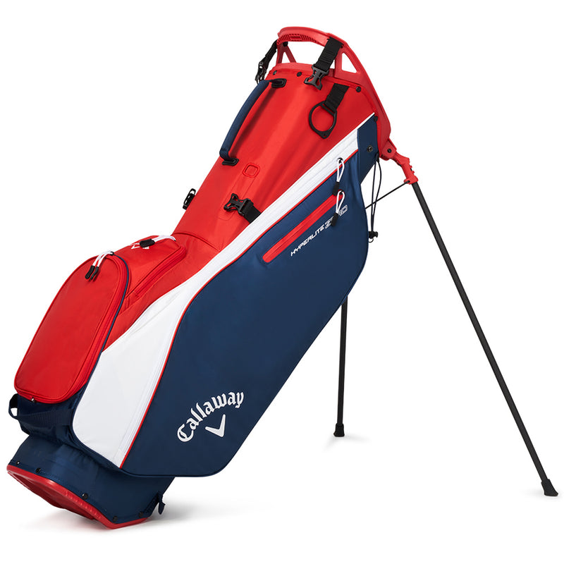 Callaway Hyperlite Stand Bag - Red/White/Navy