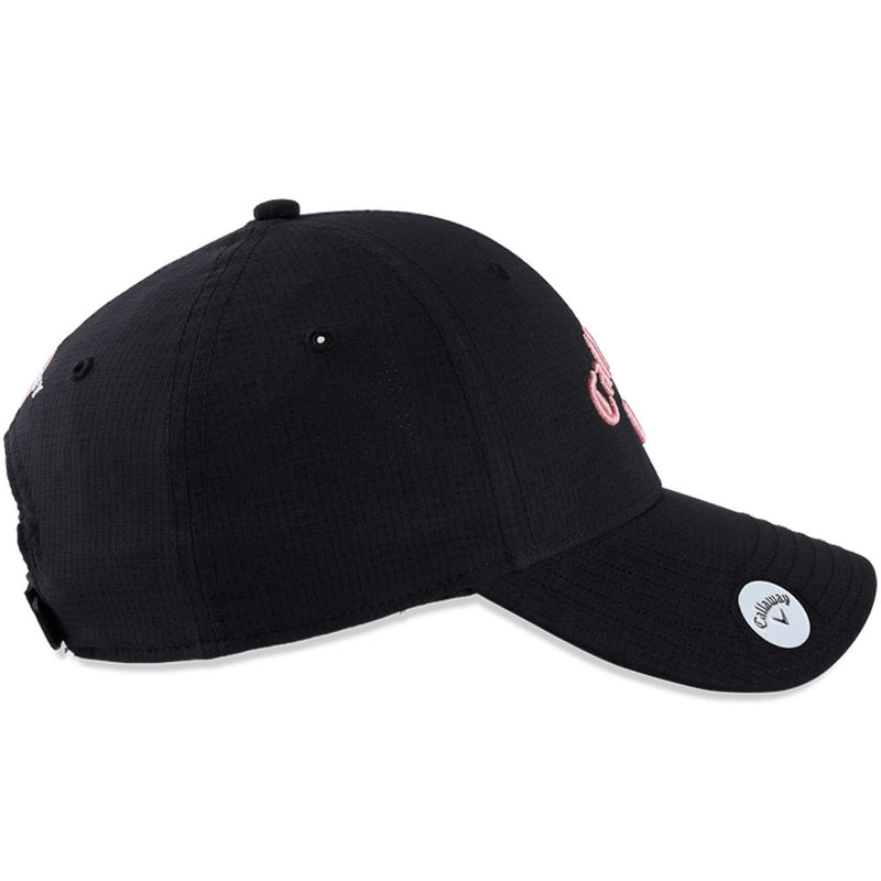 Callaway Ladies Stitch Magnet Cap - Black/Pink