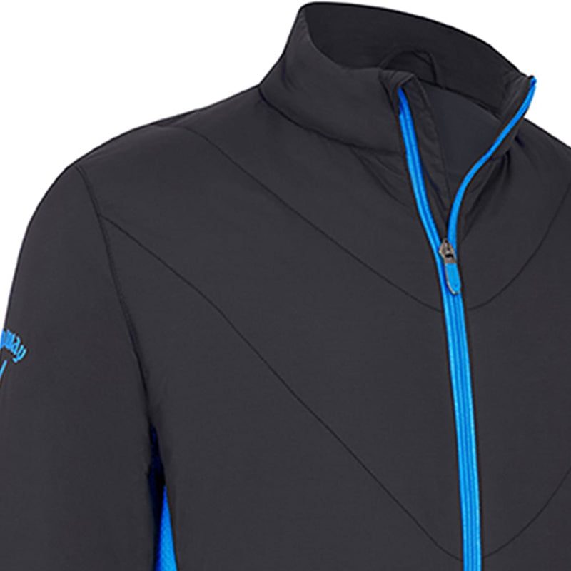 Callaway Mixed Media Insulated Jacket - Caviar