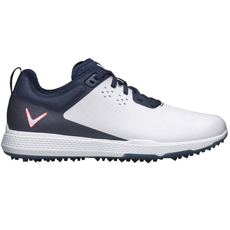 Callaway Nitro Pro Spikeless Shoes - White/Navy/Red