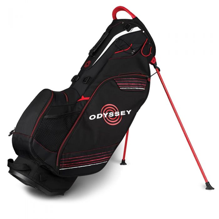 Odyssey Callaway Hyperlite 3 Stand Bag with Double Strap - Black/Red