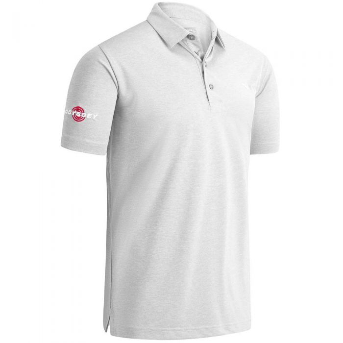 Callaway Odyssey Birdseye Polo Shirt - Bright White