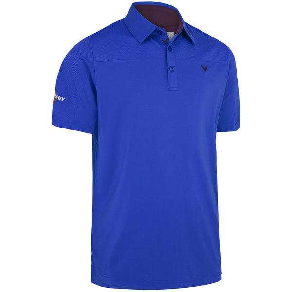 Callaway Odyssey Ventilated Polo Shirt - Magnetic Blue