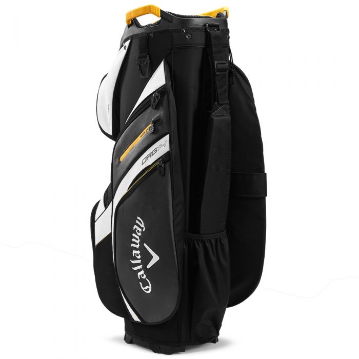 Callaway MAVRIK Chev Org 14 Cart Bag - Black/White/Orange