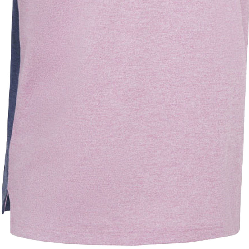 Callaway Soft Touch Colour Block Polo Shirt - Pink Sunset Heather