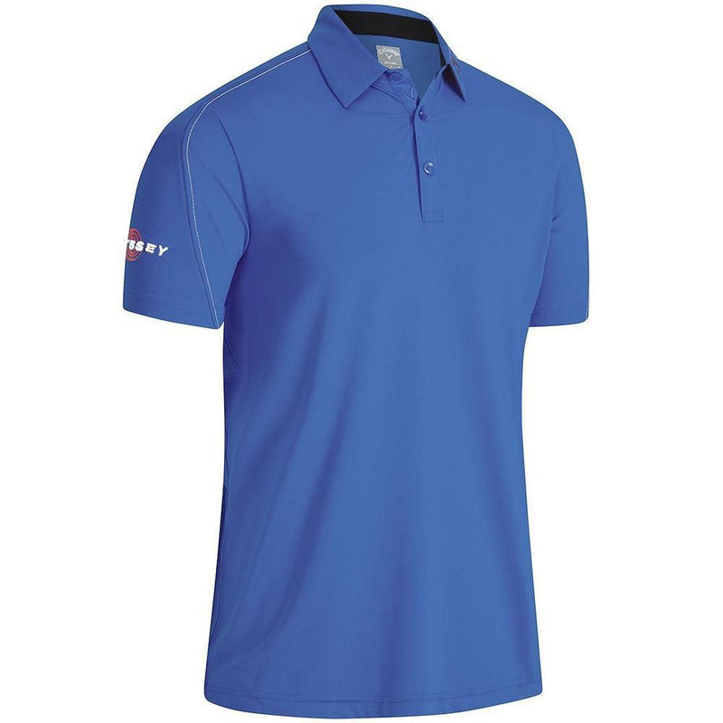 Callaway Stitched Colour Block Polo Shirt - Moody Blue