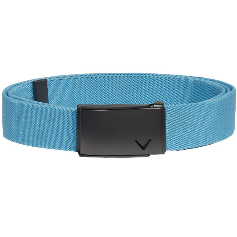 Callaway Stretch Reversible Webbed Belt - Blue Grotto