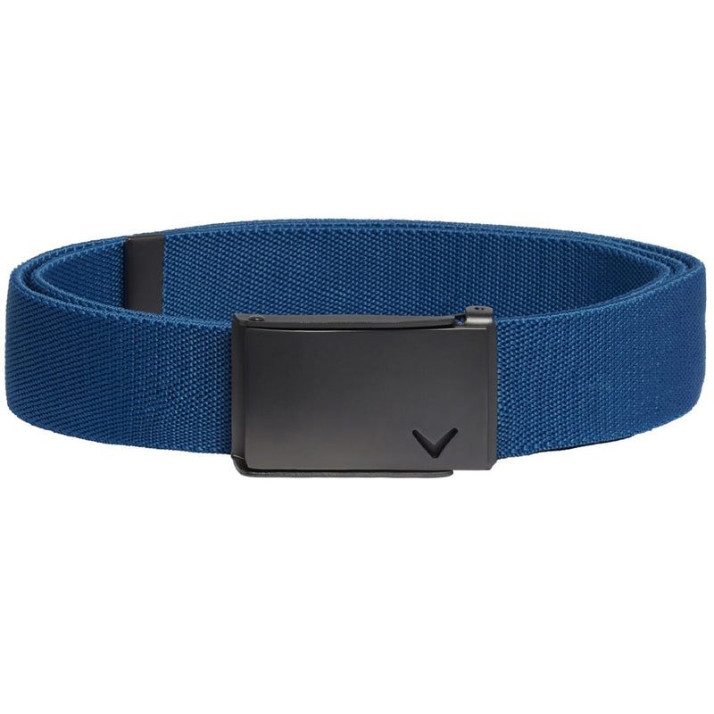 Callaway Stretch Reversible Webbed Belt - Vallarta Blue