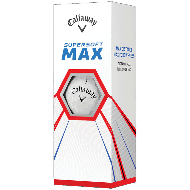 Callaway Supersoft Max Golf Balls - White - 12 Pack