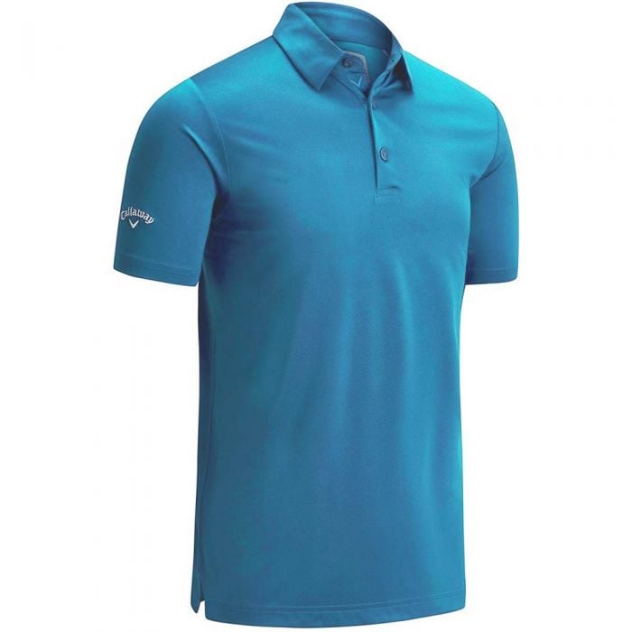 Callaway Swingtech Solid Polo - Light Blue