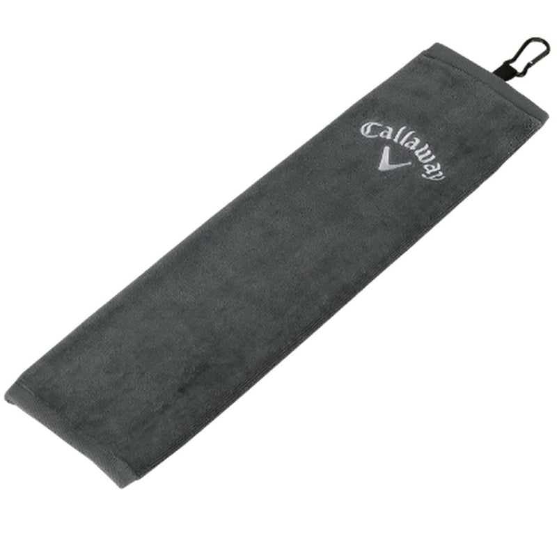 Callaway Tri-Fold Golf Towel - Grey