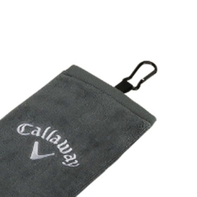 Callaway Tri-Fold Golf Towel - Grey