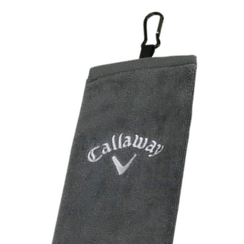 Callaway Tri-Fold Golf Towel - Grey