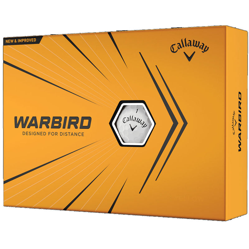 Callaway Warbird Golf Balls - White - 12 Pack