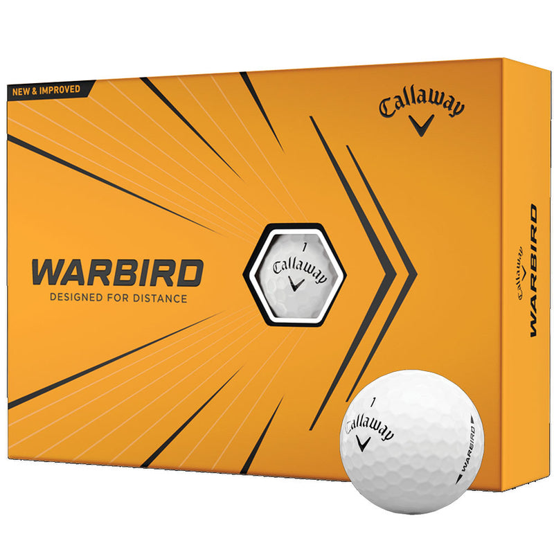 Callaway Warbird Golf Balls - White - 12 Pack