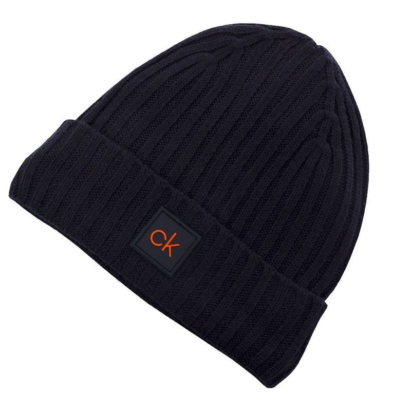 Calvin Klein Chunky Knit Beanie - Navy