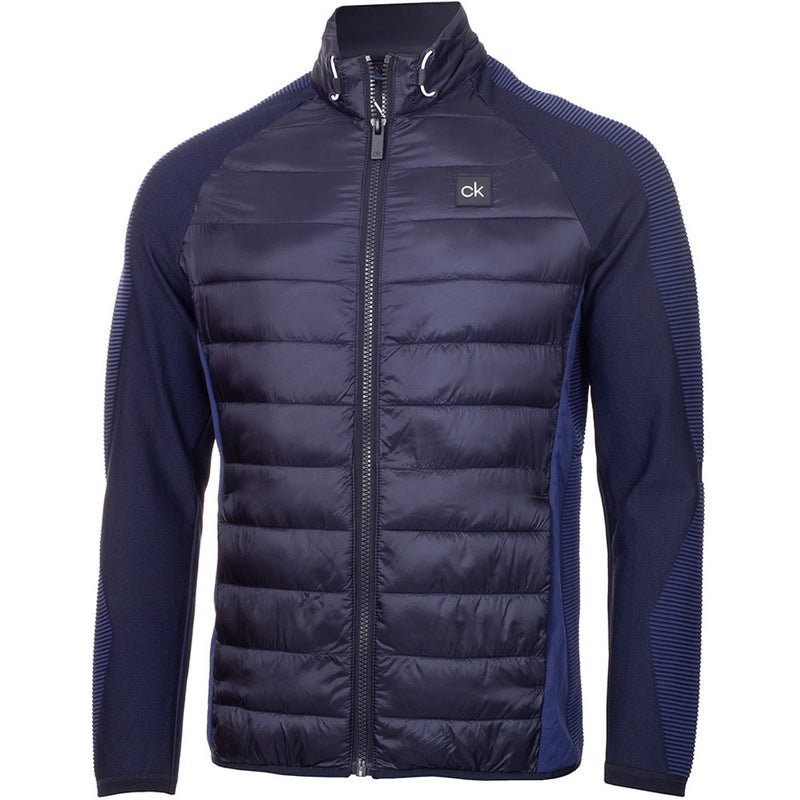 Calvin Klein Dynamo Tech Knit Jacket - Navy