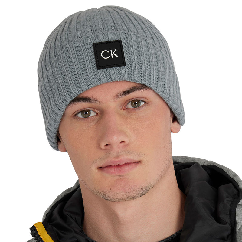 Calvin Klein Losar Beanie Hat - Sage