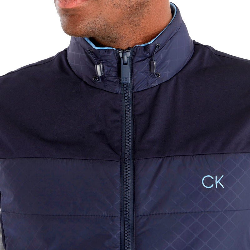 Calvin Klein Malden Hybrid Gilet - Navy