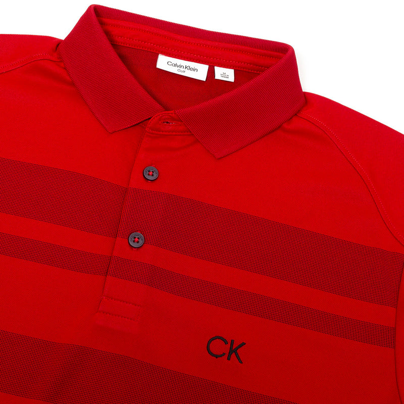 Calvin Klein Marina Polo Shirt - Cardinal Red