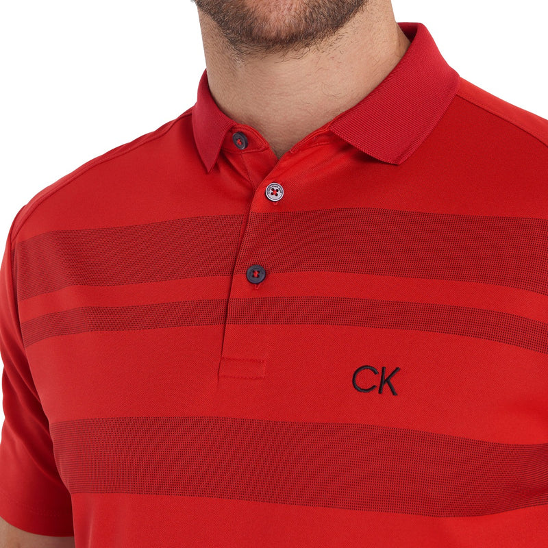 Calvin Klein Marina Polo Shirt - Cardinal Red