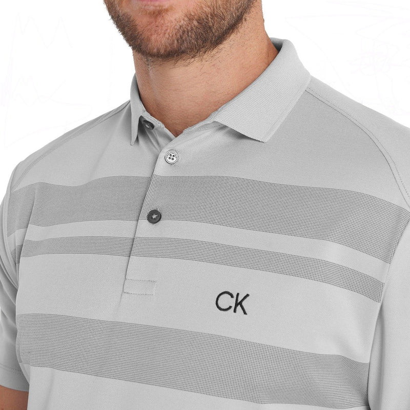 Calvin Klein Marina Polo Shirt - Platinum